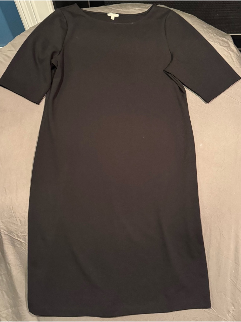 Talbots Classic Black Shift Dress - Women